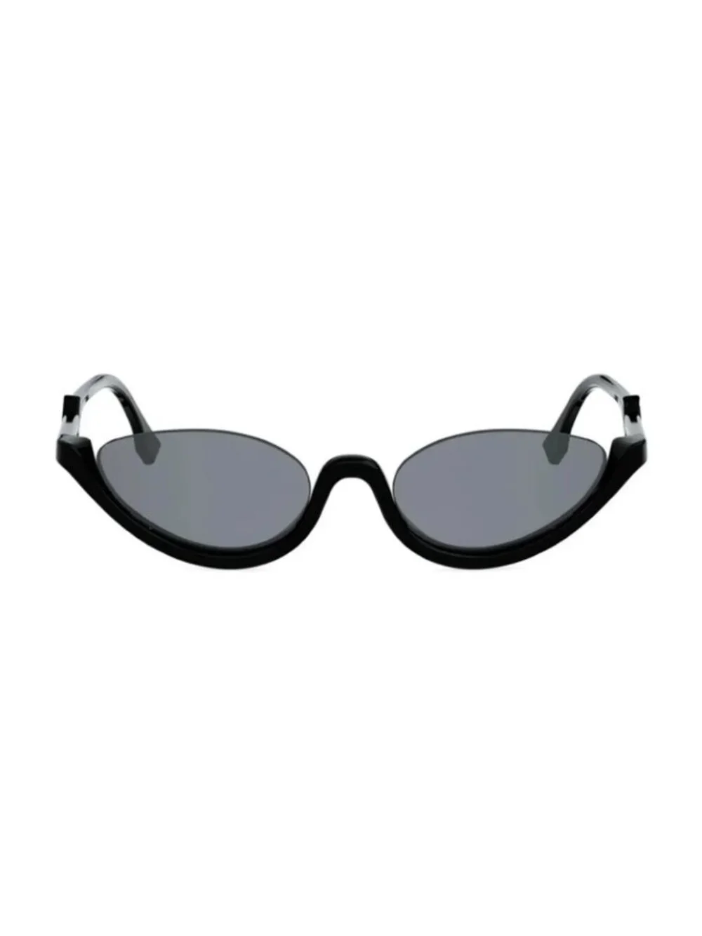 NWT Fendi FE40178U 01A Black Gray Sunglasses
